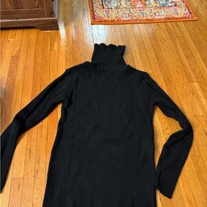 Black Turtleneck Sweater